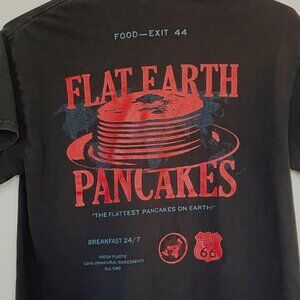 Flat Earth Pancakes T-Shirt